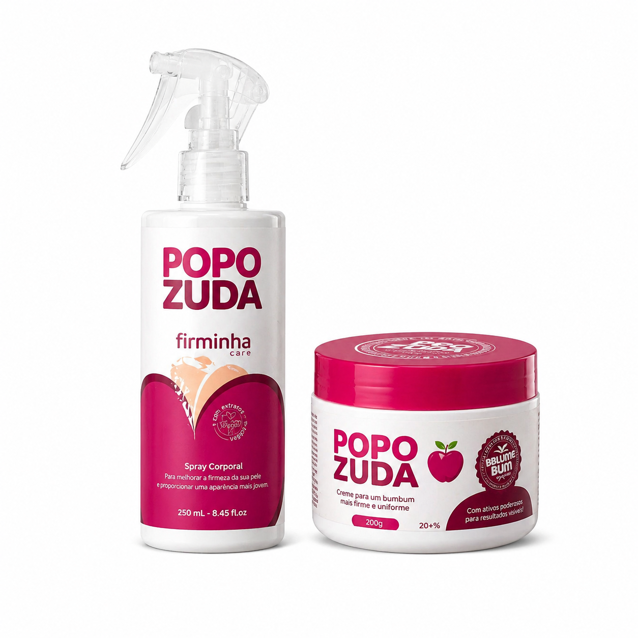 Kit Popozuda Crème & Spray